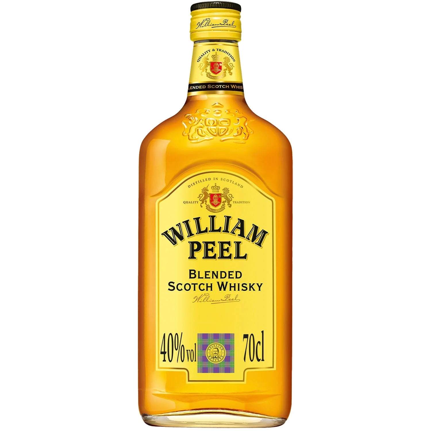 Whisky Finest Scotch whisky WILLIAM PEEL 1L